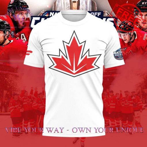 Canada Team 2025 Champions 4 Nations Face-Off Signature Exclusive Edition Shirt