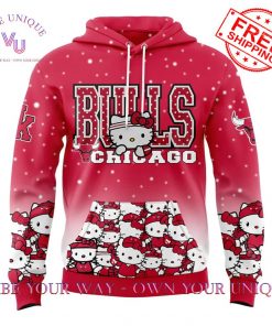 Chicago Bulls X Hello Kitty Night Special Edition Hoodie