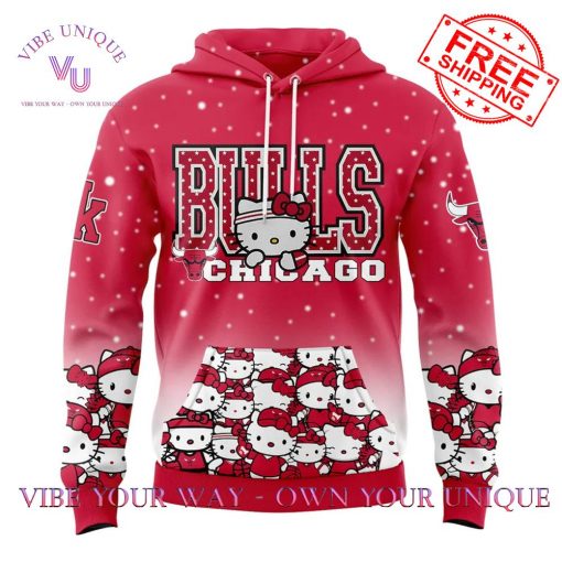 Chicago Bulls X Hello Kitty Night Special Edition Hoodie