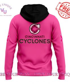 Cincinnati Cyclones x Pink in the Rink 2025 Special Edition Hoodie