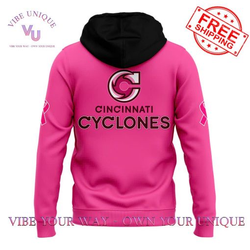 Cincinnati Cyclones x Pink in the Rink 2025 Special Edition Hoodie