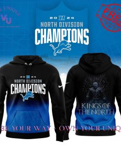 Detroit Lions NFC King Of The North 2025 Limited Edition Hoodie