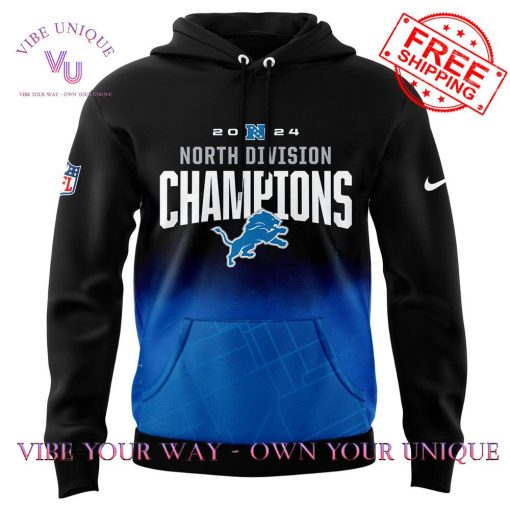 Detroit Lions NFC King Of The North 2025 Limited Edition Hoodie