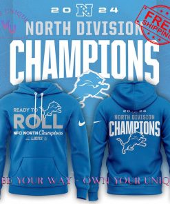 Detroit Lions NFC North Champions 2025 Special Edition Hoodie