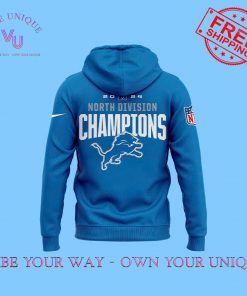 Detroit Lions NFC North Champions 2025 Special Edition Hoodie