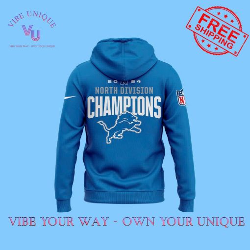 Detroit Lions NFC North Champions 2025 Special Edition Hoodie