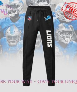 Detroit Lions NFL Custpm Name Limited Edition Multicolor Half Zip Hoodie