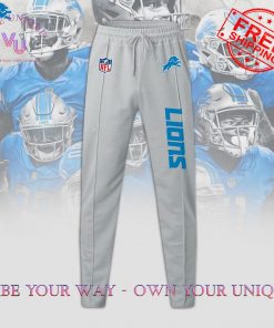 Detroit Lions NFL Custpm Name Limited Edition Multicolor Half Zip Hoodie