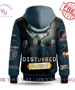 Disturbed The Sickness 25th Anniversary Tour Special Edition Baseball Jacket