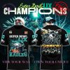 Eagles Super Bowl LIX Champions Signature Limited Edition Black T-Shirt