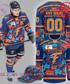 Fargo Force The Ride The Wave Custom Name Limited Edition Hockey Jersey