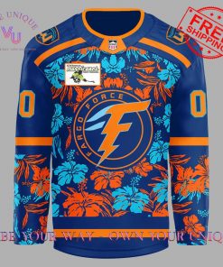 Fargo Force The Ride The Wave Custom Name Limited Edition Hockey Jersey