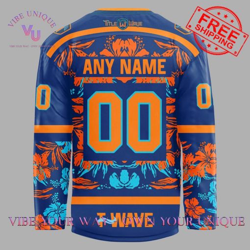 Fargo Force The Ride The Wave Custom Name Limited Edition Hockey Jersey