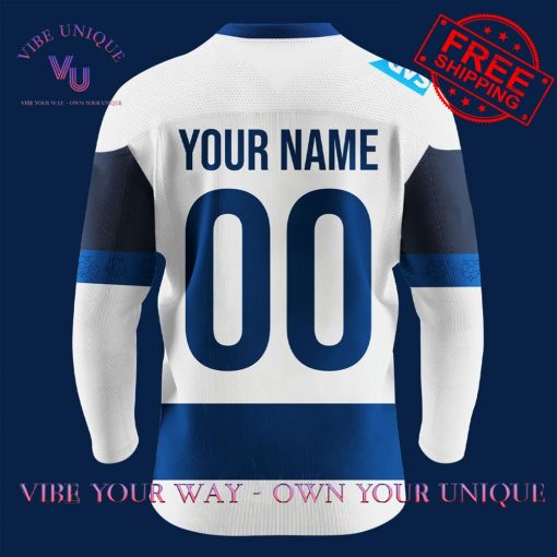 Finland 4 Nations Face-Off Custom Name Limited Edition Hookey Jersey