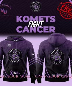 Fort Wayne Komets Fight Cancer Night Special Edition Hoodie