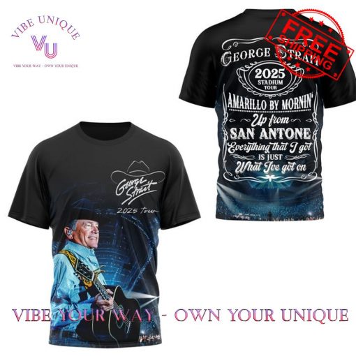 George Strait 2025 Stadium Tour Special Edition T-Shirt