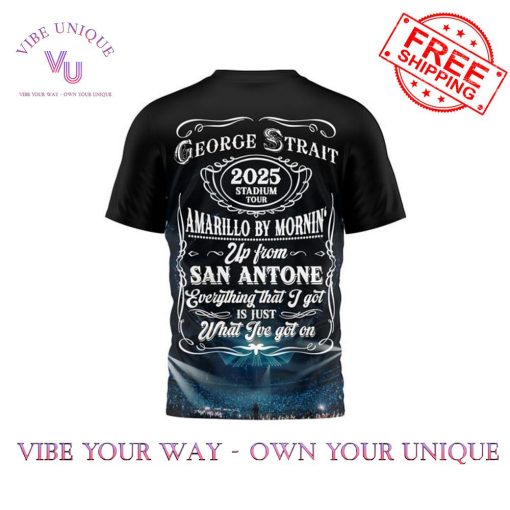 George Strait 2025 Stadium Tour Special Edition T-Shirt