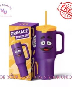 Grimace Purple McDonalds 2025 Exclusive Special Edition 40 Oz Tumbler