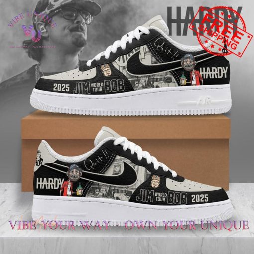 Hardy Jim Bob World Tour 2025 Limited Edition Air Force 1