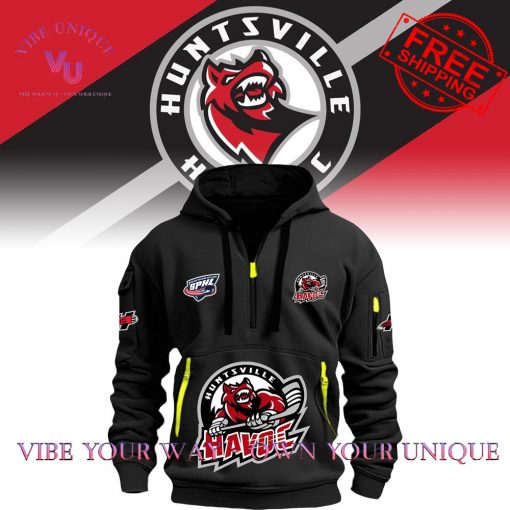 Huntsville Havoc SPHL 2025 Special Edition Quarter Zip Hoodie