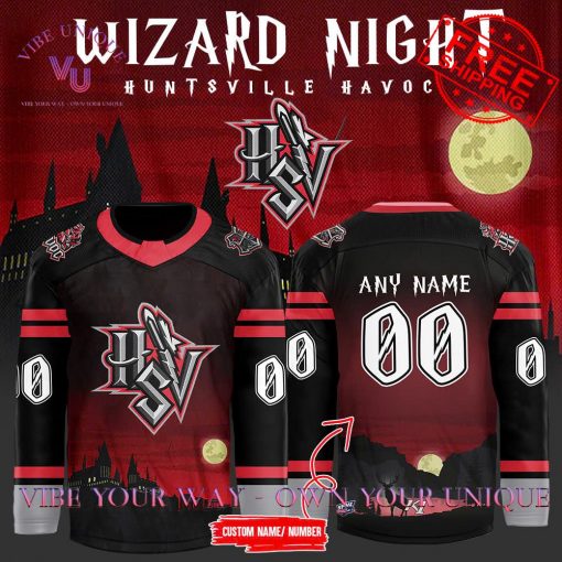 Huntsville Havoc Wizard Night 2025 Special Edition Hockey Jersey