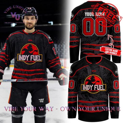 Indy Fuel Custom Name Limited Edition Hockey Jersey