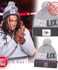 Isiah Pacheco Kansas City Chiefs Super Bowl LIX Premium Limited Edition Beanie