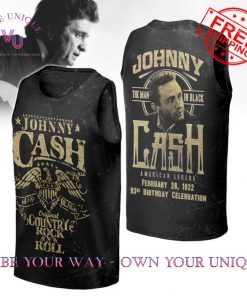 Johnny Cash The Man In Black Retro Limited Editon Shirt Collection