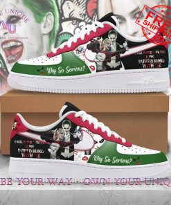 Joker Why So Serious DC Comics Special Edition Air Force 1