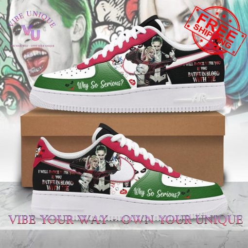 Joker Why So Serious DC Comics Special Edition Air Force 1