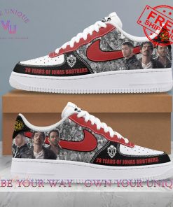 Jonas Brothers 20 Years Anniversary Tour 2025 Limited Edition Air Force 1