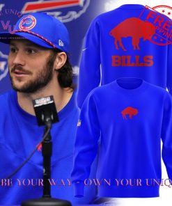 Josh Allen Buffalo Bills Premium Special Edition Sweatshirt