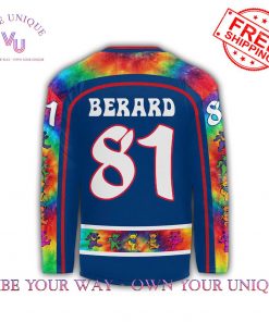 Kalamazoo Wings Grateful Dead Night Custom Name Limited Edition Hockey Jersey