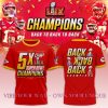 Kansas City Chiefs Champions Super Bowl 2025 Premium Special Edition T-Shirt