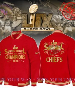 Kansas City Chiefs Champions Super Bowl 2025 Premium Special Edition Bomber Jacket