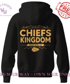 Kansas City Chiefs Super Bowl LIX BOSS Premium Special Edition Black Hoodie