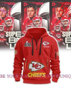 Kansas City Chiefs Super Bowl LIX Quarter Premium Limited Edition Zip Hoodie