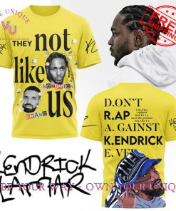 Kendrick Lamar They Not Like Us Special Edition T-Shirt