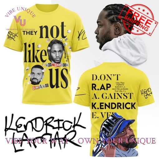 Kendrick Lamar They Not Like Us Special Edition T-Shirt