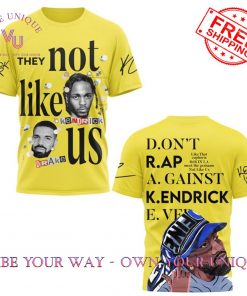 Kendrick Lamar They Not Like Us Special Edition T-Shirt