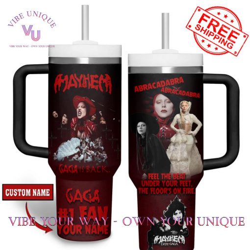 Lady Gaga Mayhem Gaga Is Back Custom Name Special Edition Stanley Tumbler