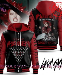 Lady Gaga Mayhem Gaga Is Back Limited Edition Baseball Jacket