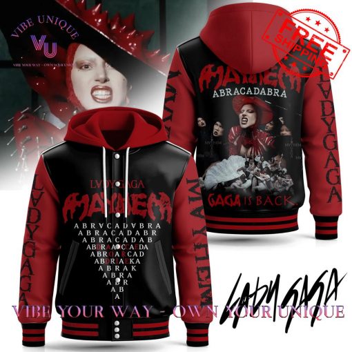 Lady Gaga Mayhem Gaga Is Back Limited Edition Baseball Jacket