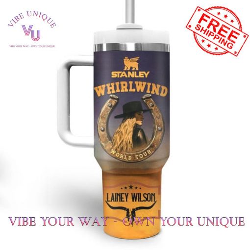 Lainey Wilson Whirlwind World Tour 2025 Limited Edition Stanley Tumbler