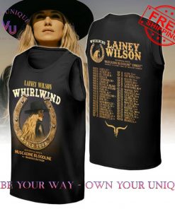 Lainey Wilson Whirlwind World Tour 2025 Official Concert Shirt Collection