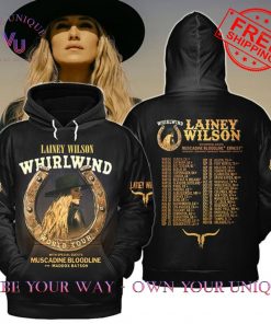 Lainey Wilson Whirlwind World Tour 2025 Official Concert Shirt Collection