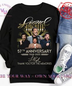 Lionel Richie 57th Anniversary Limited Edition Shirt Collection