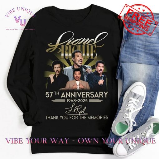 Lionel Richie 57th Anniversary Limited Edition Shirt Collection