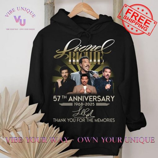 Lionel Richie 57th Anniversary Limited Edition Shirt Collection