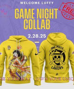 Los Angeles Lakers X One Piece Special Edition Hoodie